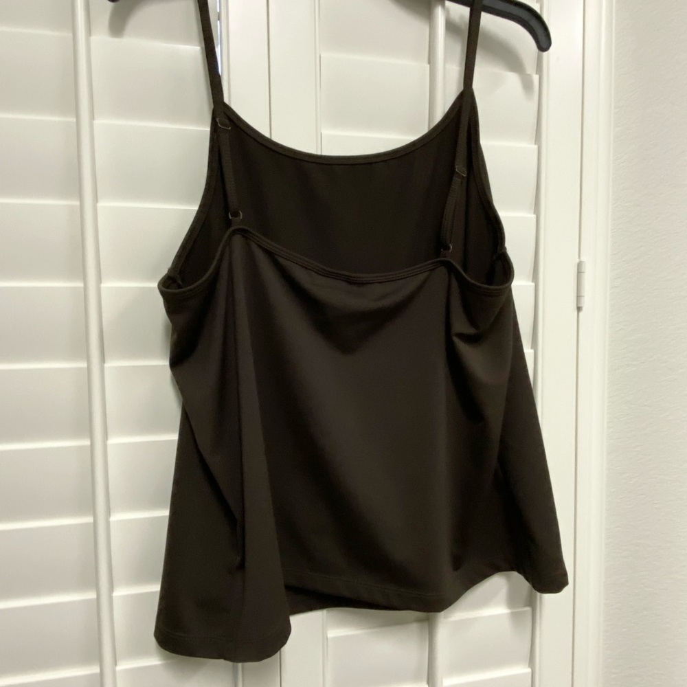 Lane Bryant Chocolate Brown Camisole 18/20 - Picture 2 of 4